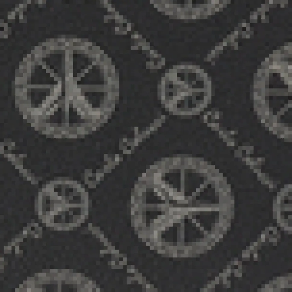 Elegante Kosmetiktasche mit Logoprint