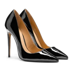Elegante Lackpumps in Schwarz
