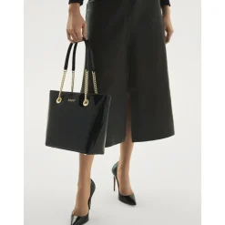 Elegante Lackpumps in Schwarz