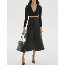 Elegante Lackpumps in Schwarz