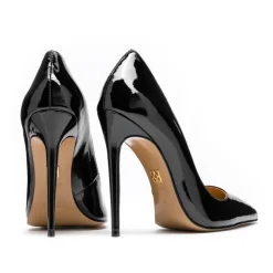 Elegante Lackpumps in Schwarz