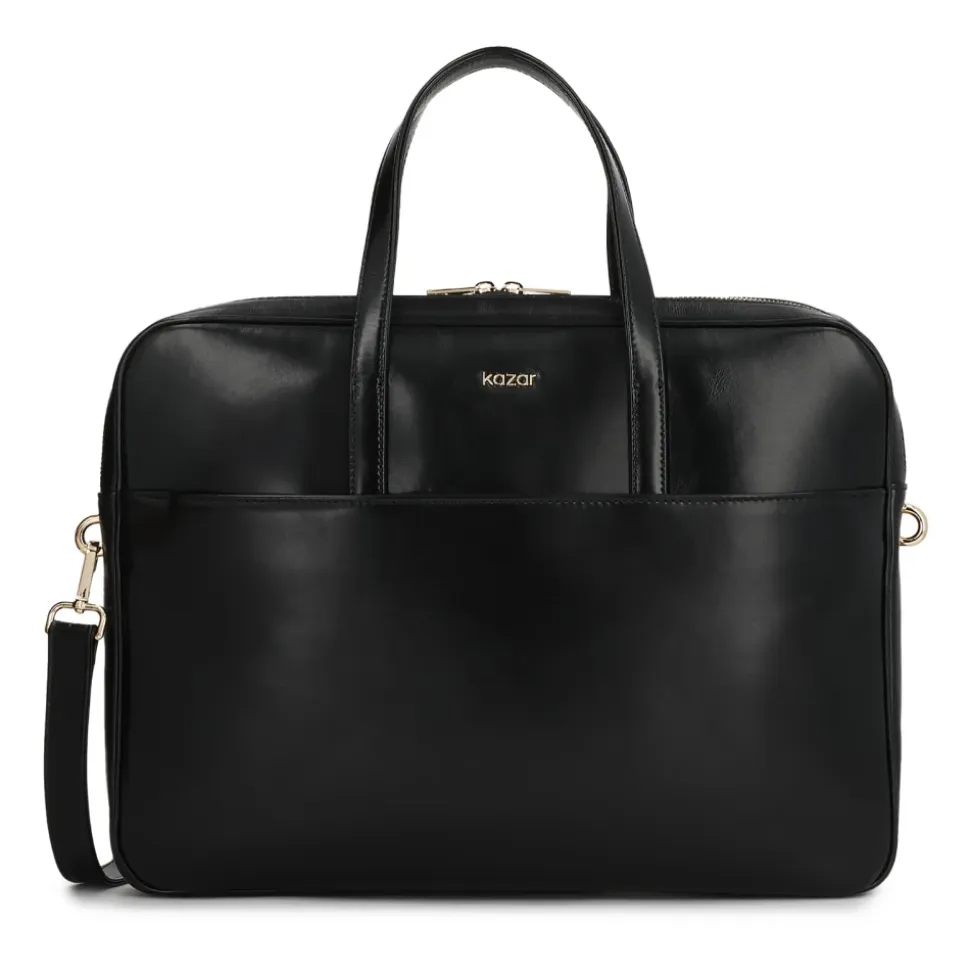 Elegante Leder-Laptoptasche