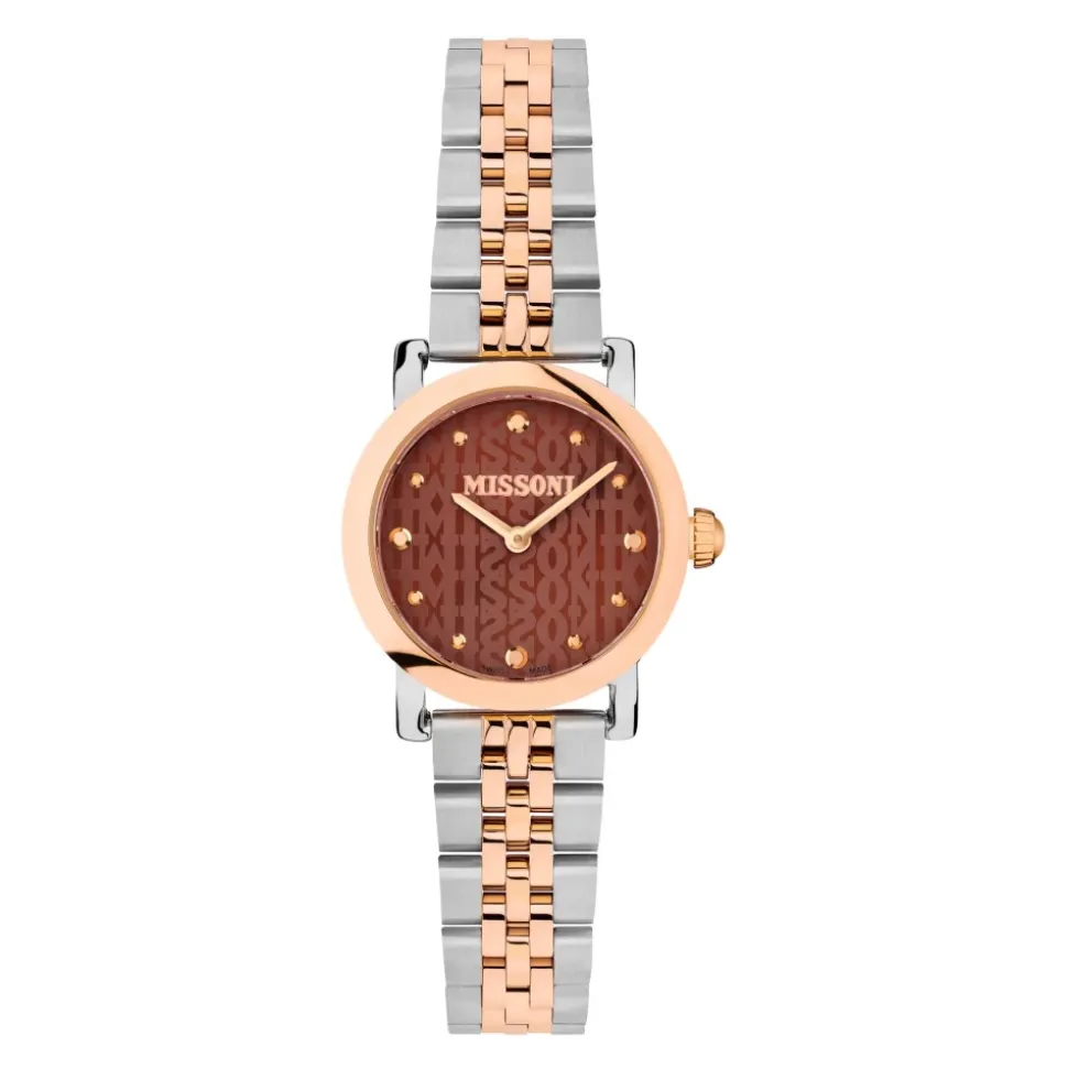 Elegante Mini Monogramm Uhr