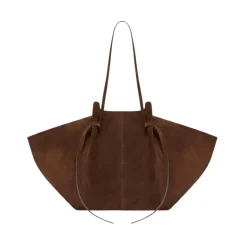 Elegante Mochi Wildleder Totebag