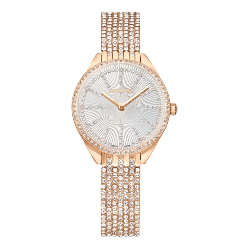 Elegante Roségoldene Uhr