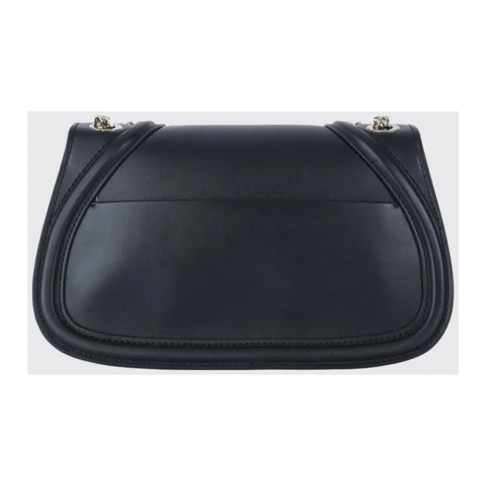 Elegante Schultertasche mit Kettenriemen und sicherem Verschluss