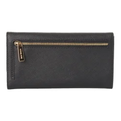 Elegante strukturierte Brieftasche mit Druckknopf