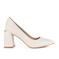 Elegante Weiße Formelle Pumps