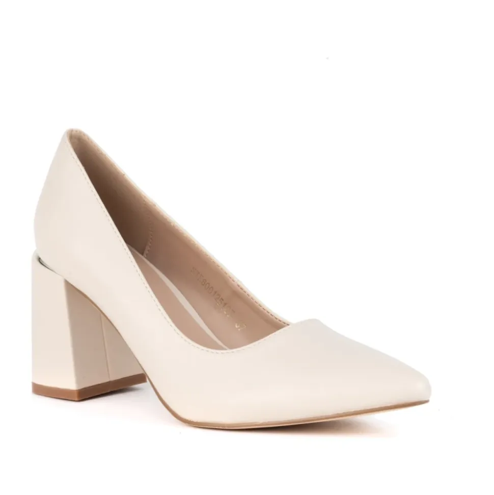 Elegante Weiße Formelle Pumps
