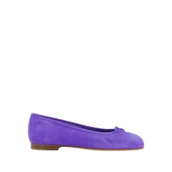 Elegante Wildleder Ballerinas mit Schleifendetail