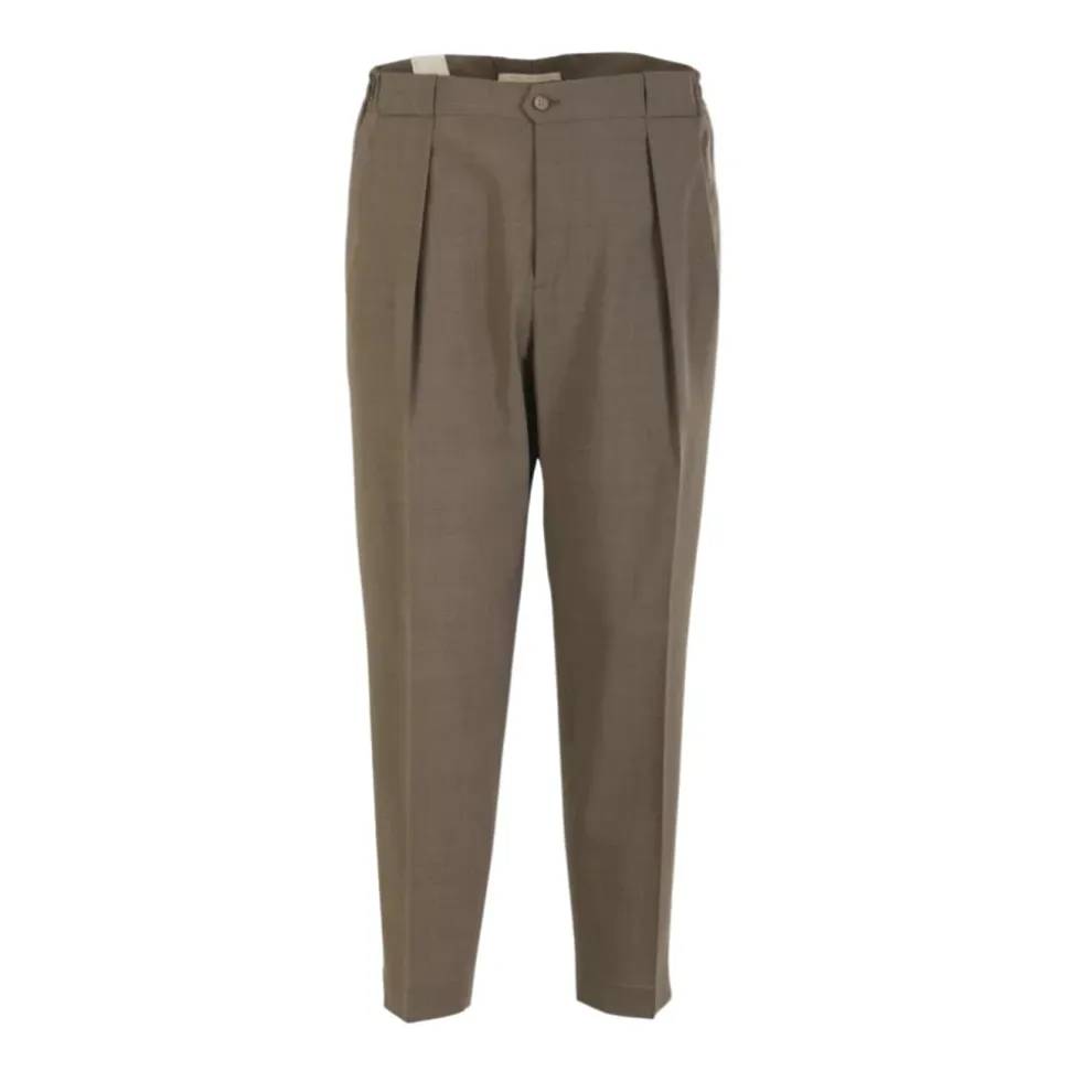 Elegante Woll-Kaschmir-Casual-Hose