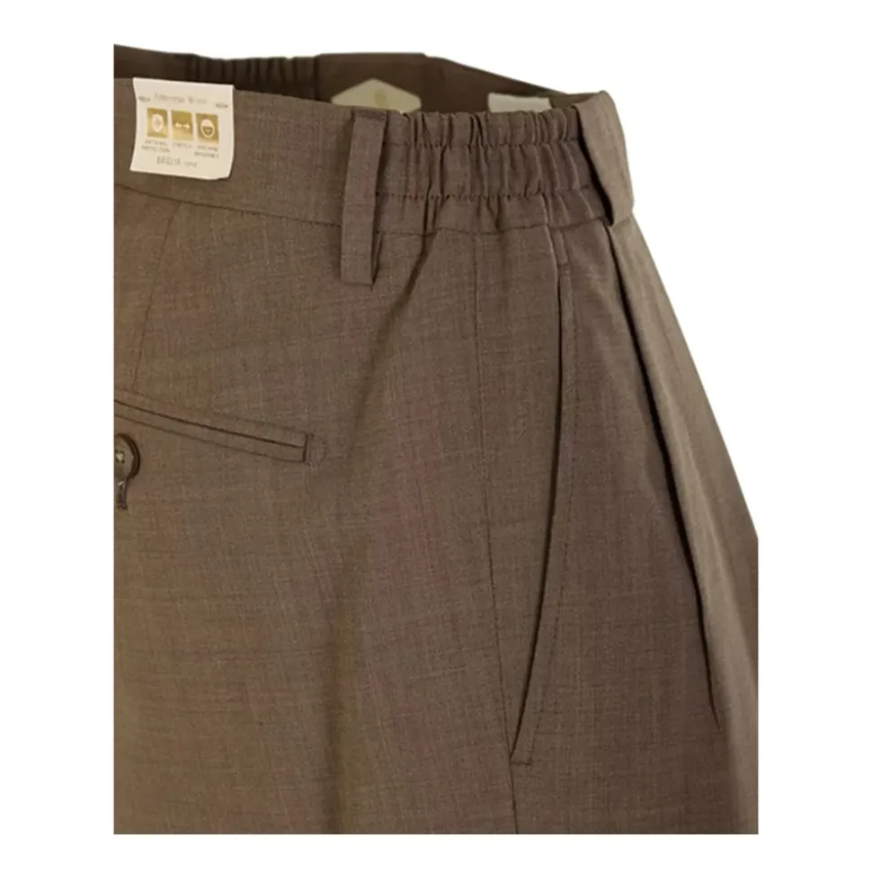 Elegante Woll-Kaschmir-Casual-Hose