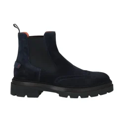 Eleganter Leder Knöchelstiefel