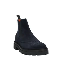 Eleganter Leder Knöchelstiefel