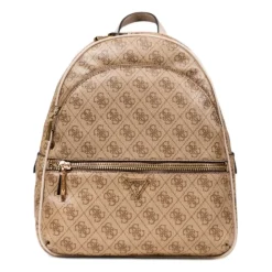 Eleganter Rucksack mit Logo-Muster