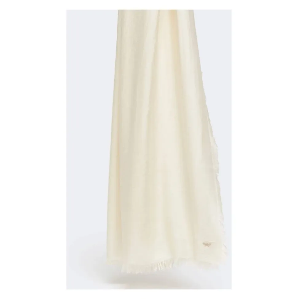 Eleganter Viskose-Schal mit Fransen