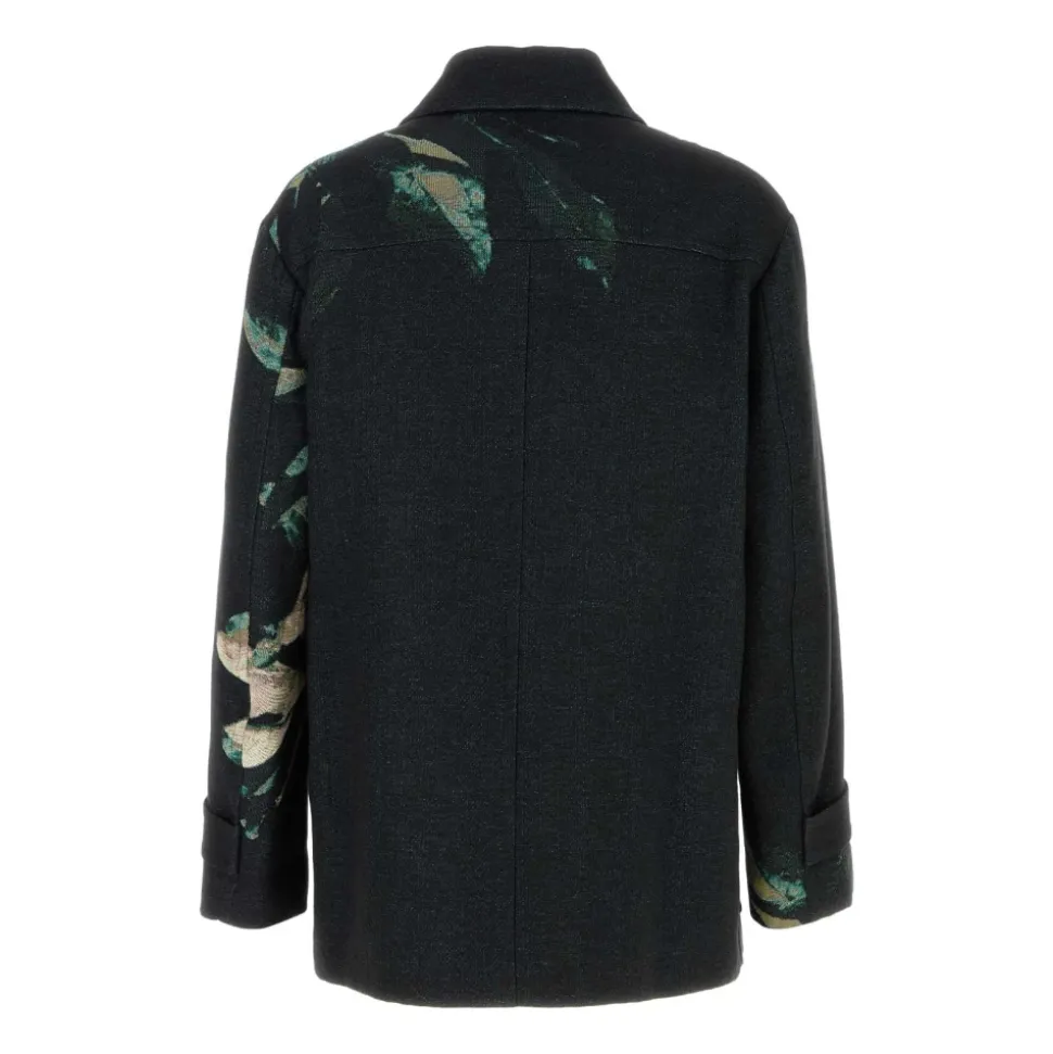 Embroidered Jacquard Rivne Coat