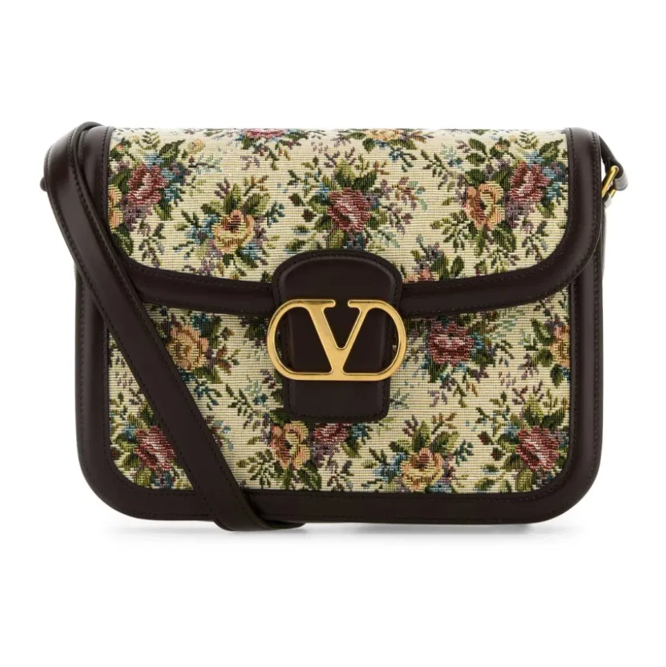 Embroidered Jacquard 9To5 Umhängetasche