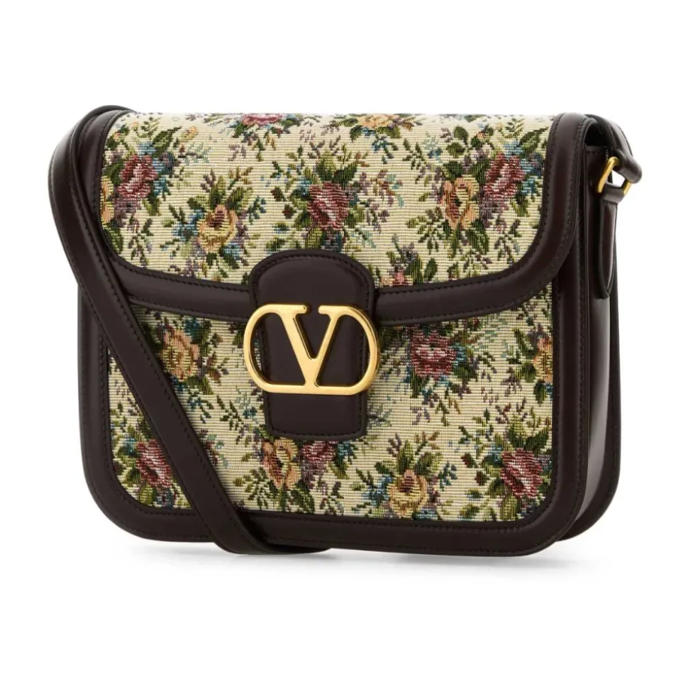 Embroidered Jacquard 9To5 Umhängetasche