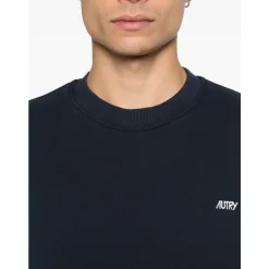 Embroidered Logo Crewneck Sweatshirt
