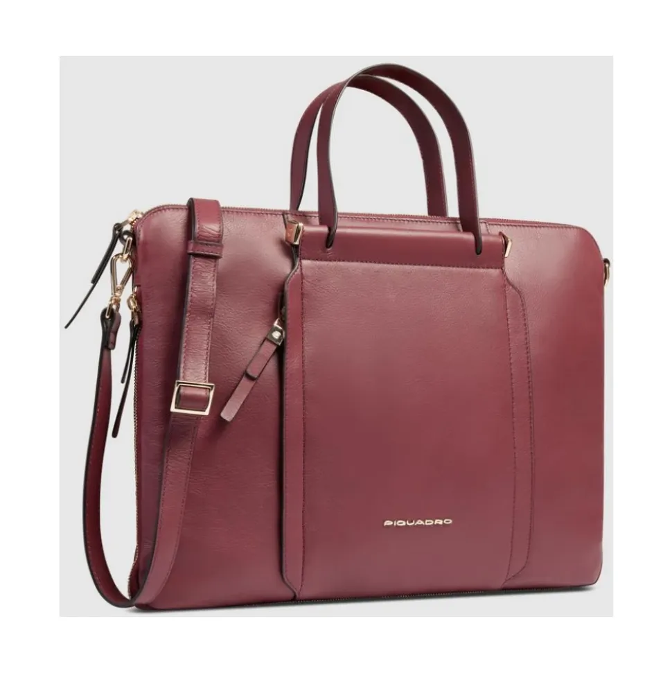 Erweiterbare schlanke Laptoptasche
