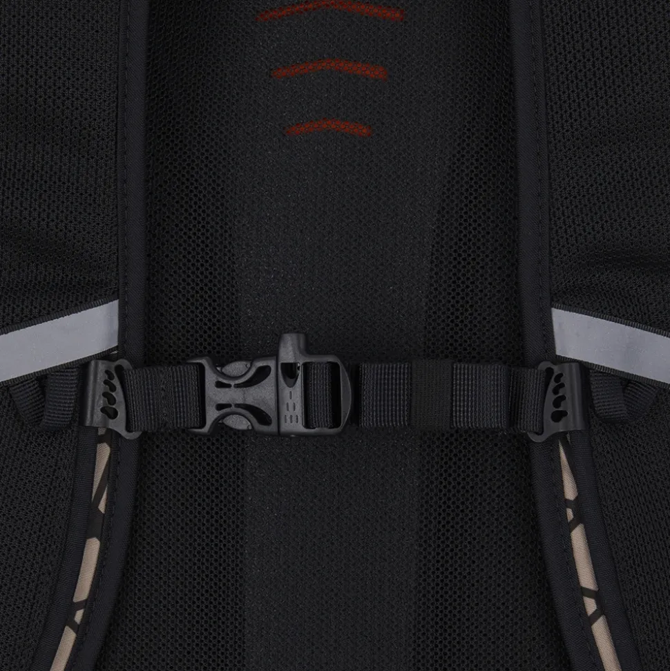 Fahrradrucksack aus 40 % recyceltem Cordura® Polyester