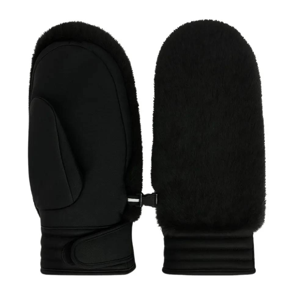 Fake Fur Ski Gloves