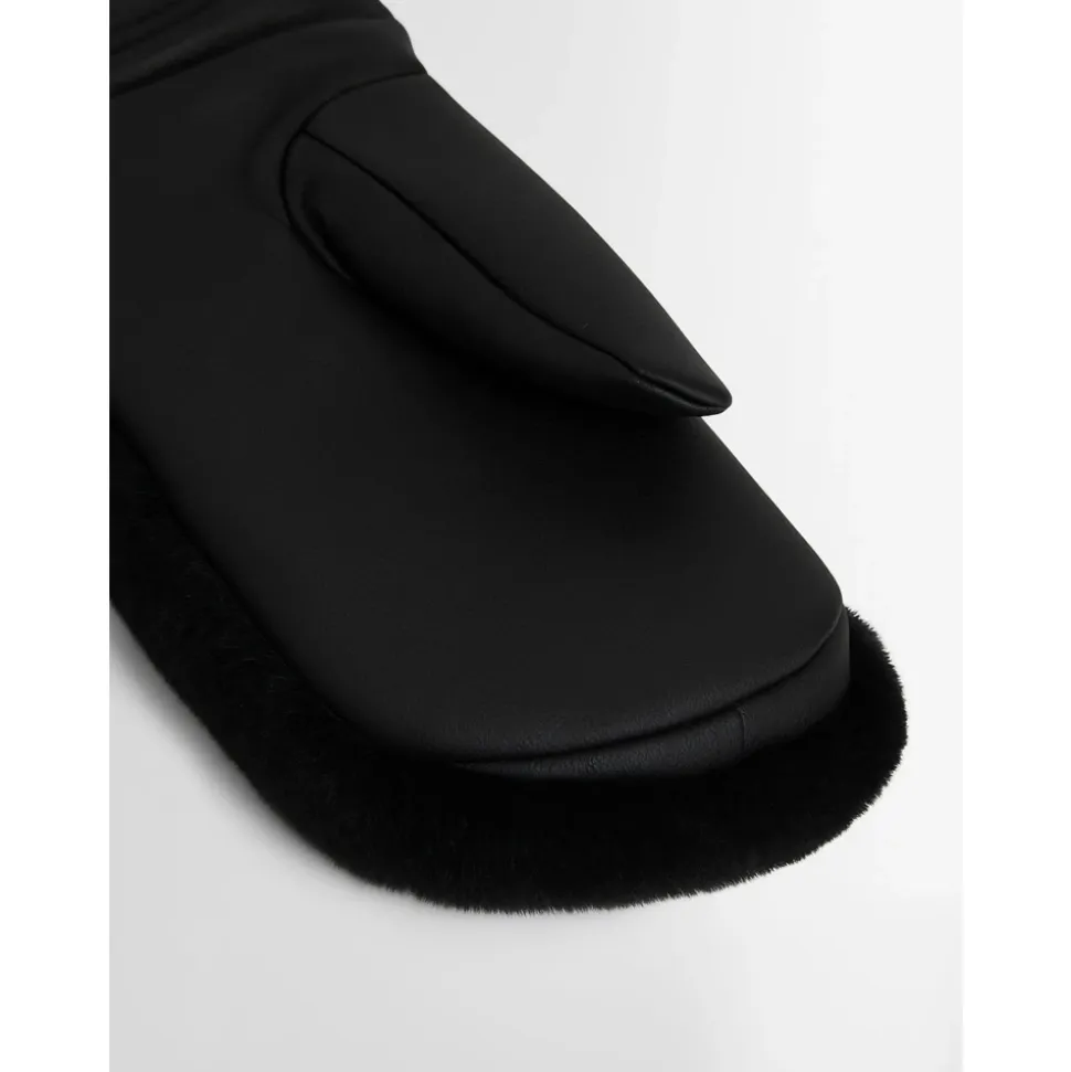 Fake Fur Ski Gloves