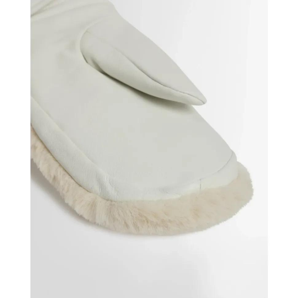 Fake Fur Ski Gloves