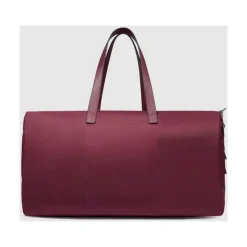 Faltbare Reisetasche Damen aus Stoff und Leder mit Tasche für Piquadro Smart Tracker