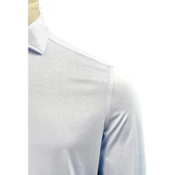 Feines Jersey Hellblaues Hemd