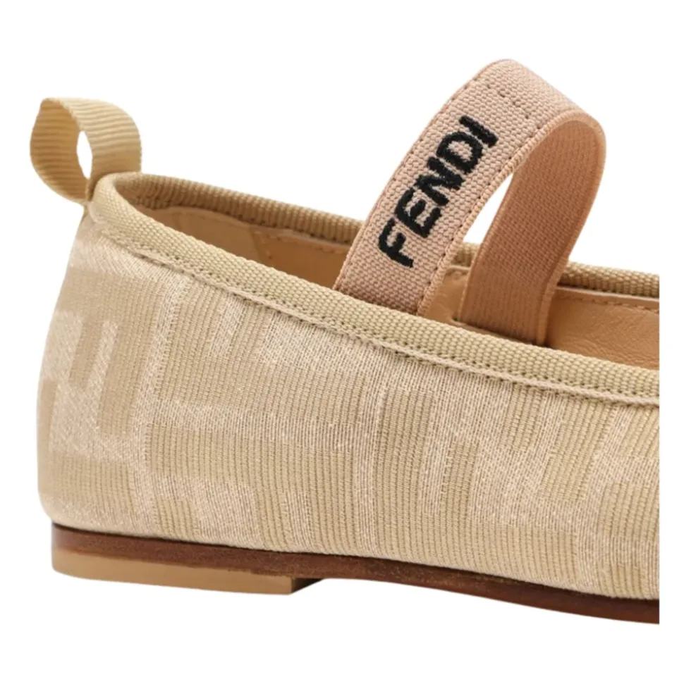FF Jacquard Ballerinas