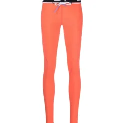 Figurbetonte Nylon-Leggings