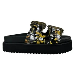 Flache Sandalen