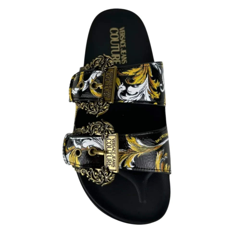 Flache Sandalen