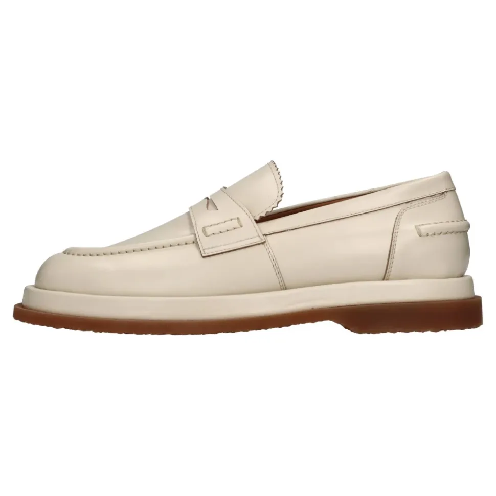 Flache Schuhe Beige