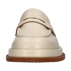 Flache Schuhe Beige