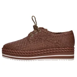 Flache Schuhe Braun