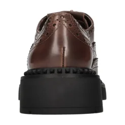 Flache Schuhe Braun