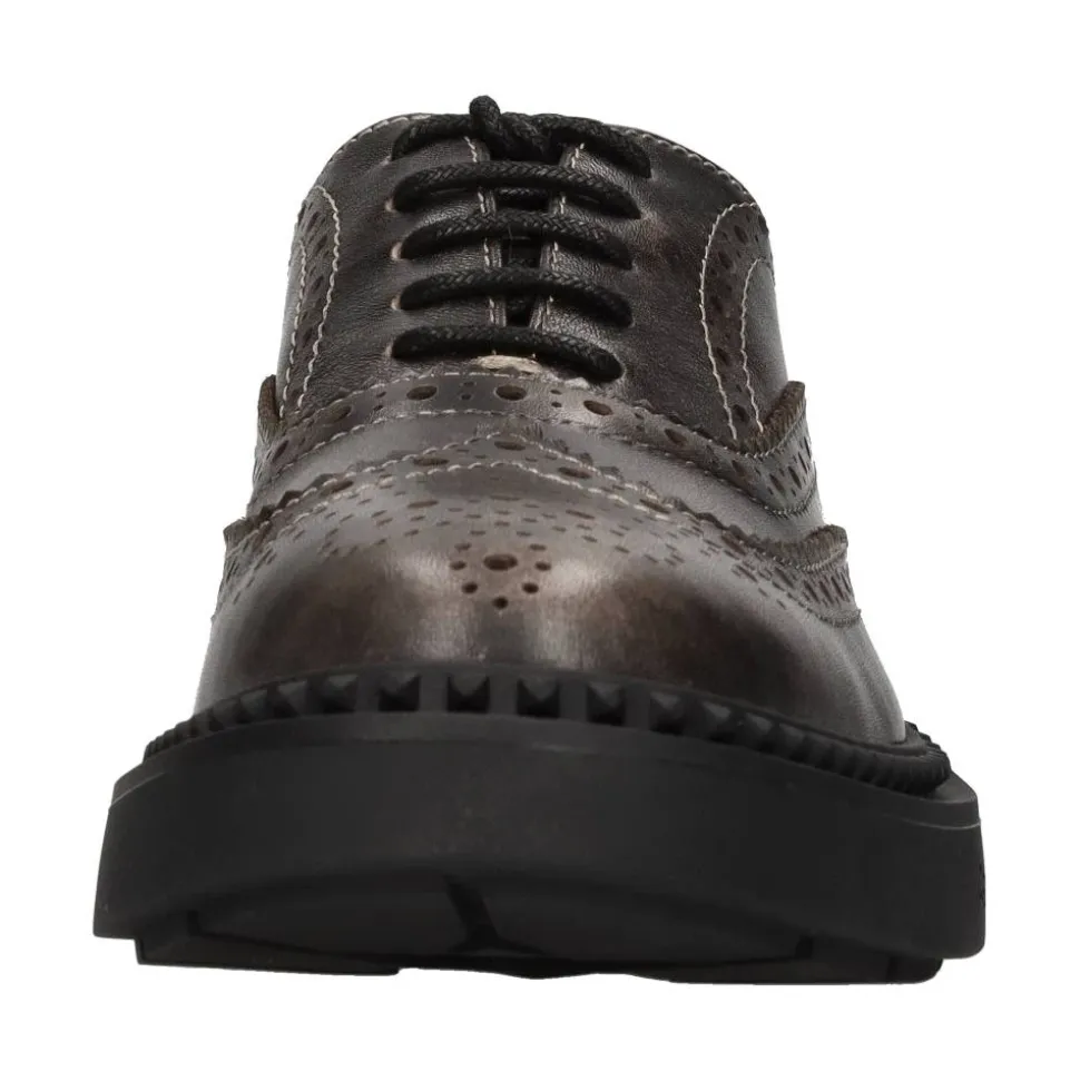 Flache Schuhe Braun