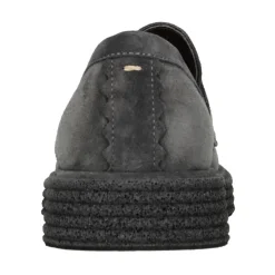 Flache Schuhe Grau