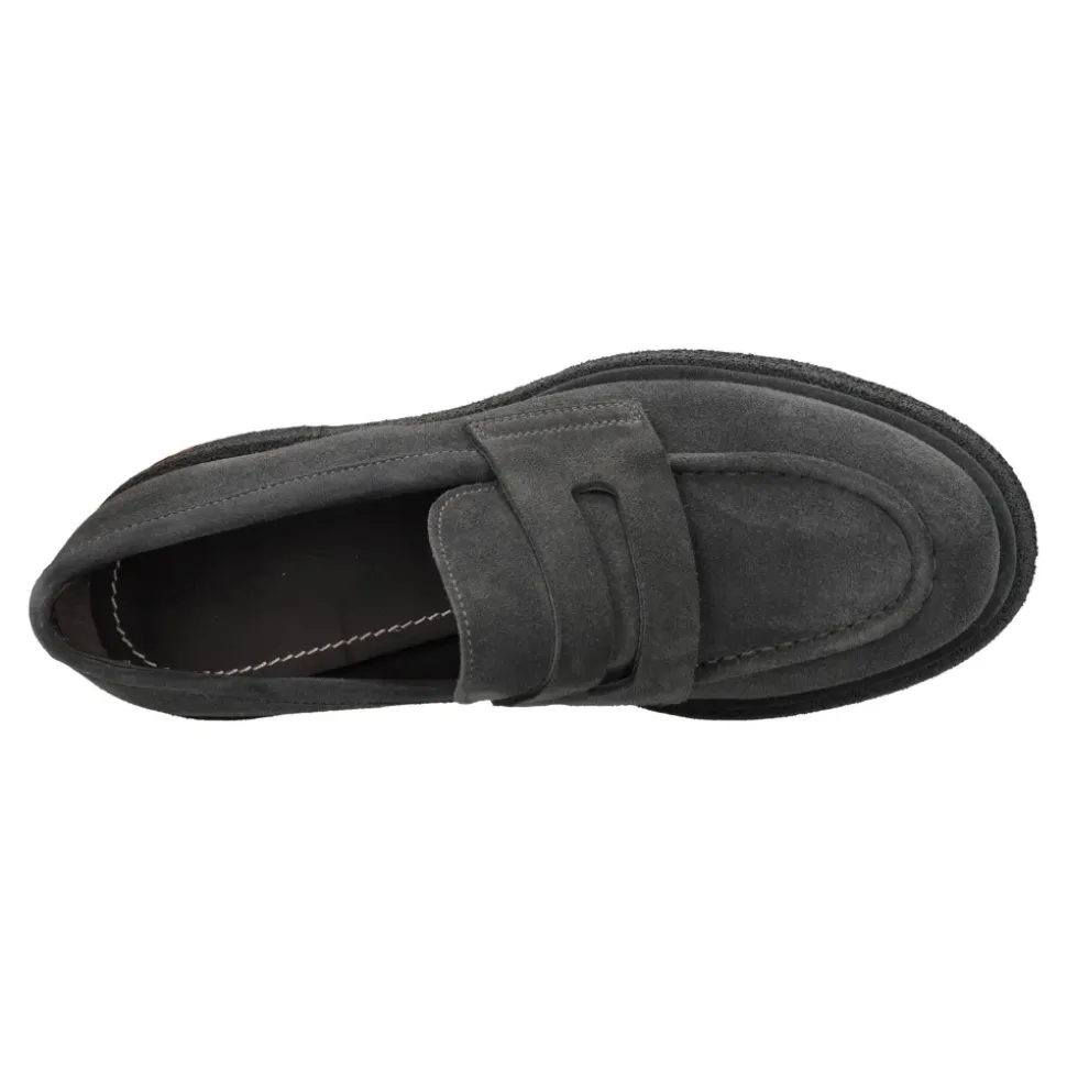 Flache Schuhe Grau