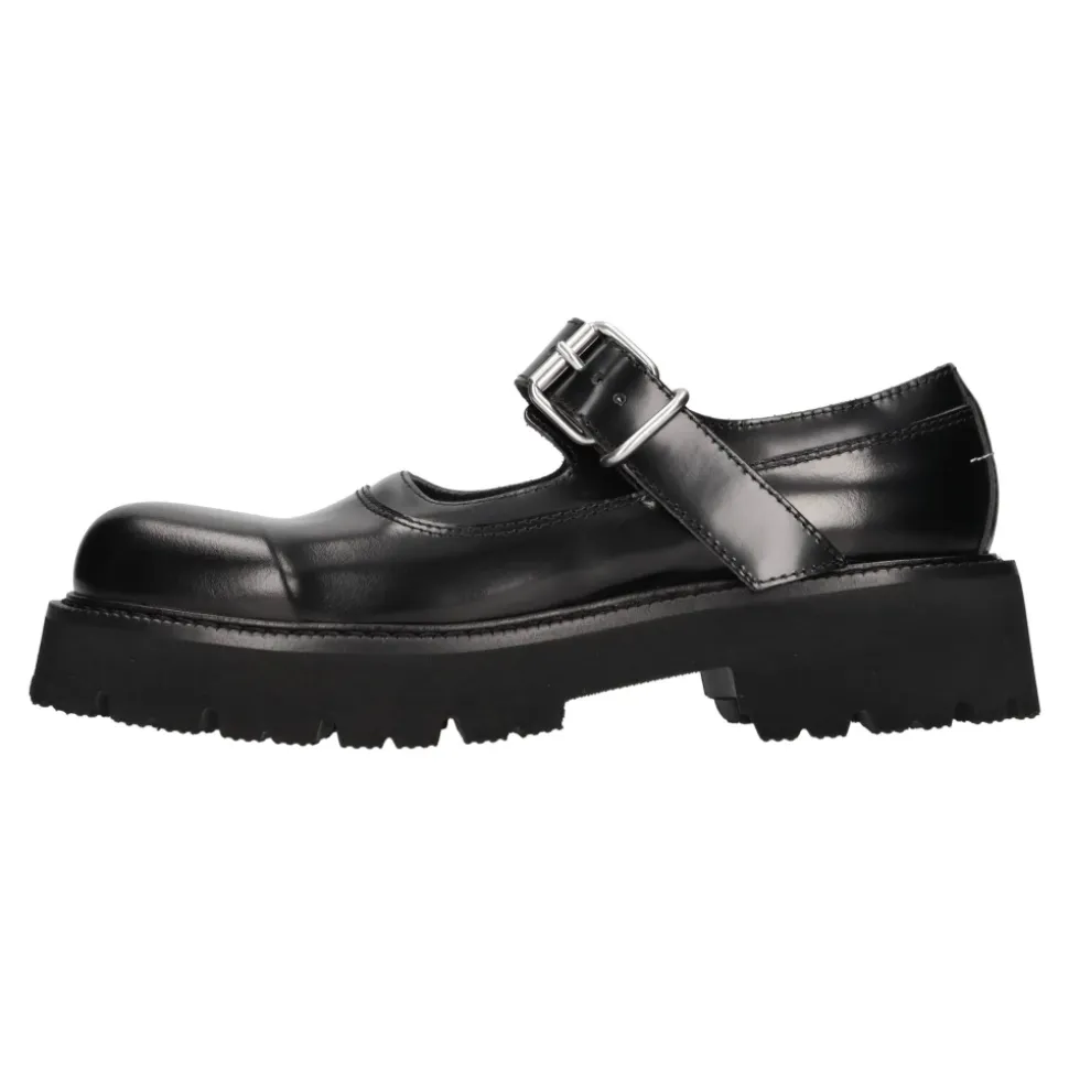 Flache Schuhe Schwarz