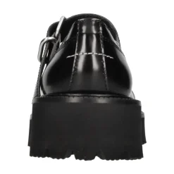 Flache Schuhe Schwarz