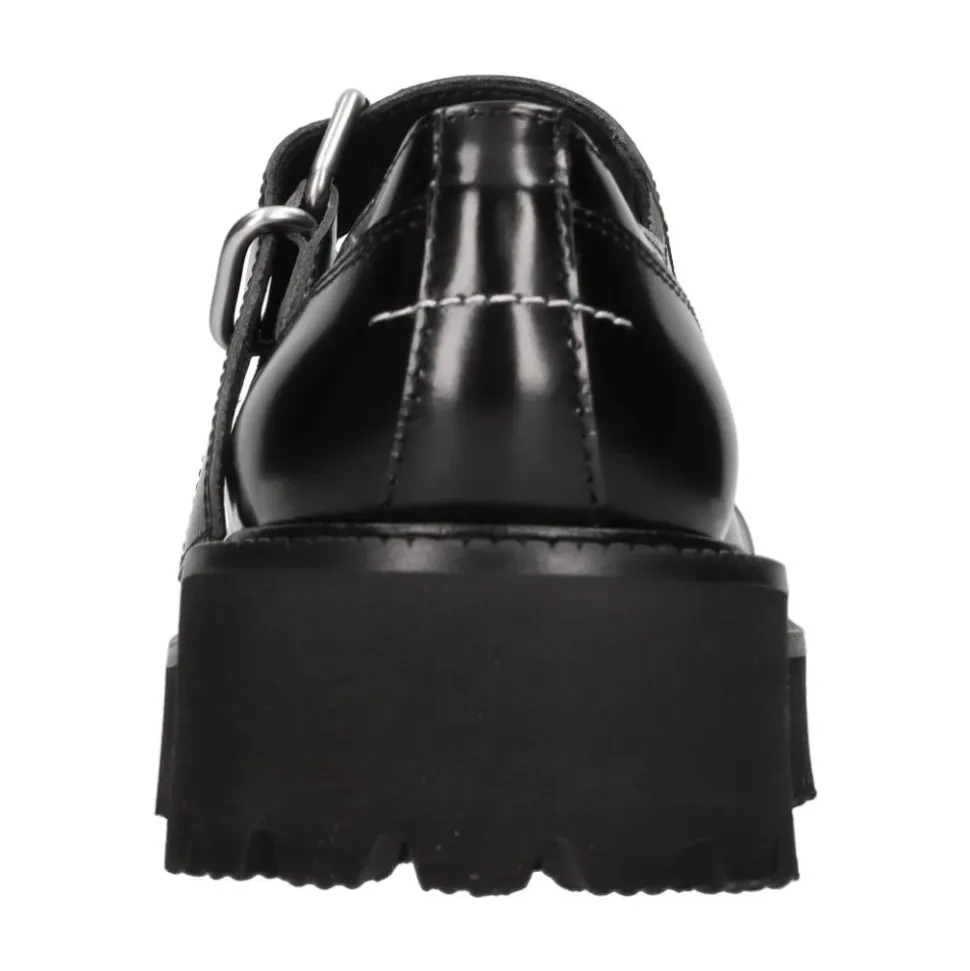 Flache Schuhe Schwarz