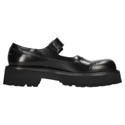 Flache Schuhe Schwarz