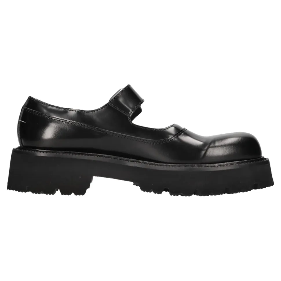 Flache Schuhe Schwarz