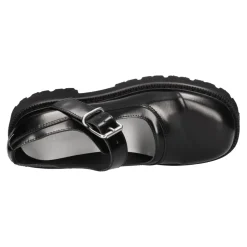 Flache Schuhe Schwarz