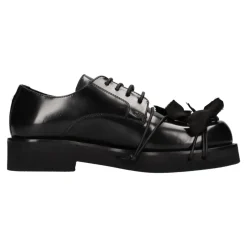 Flache Schuhe Schwarz