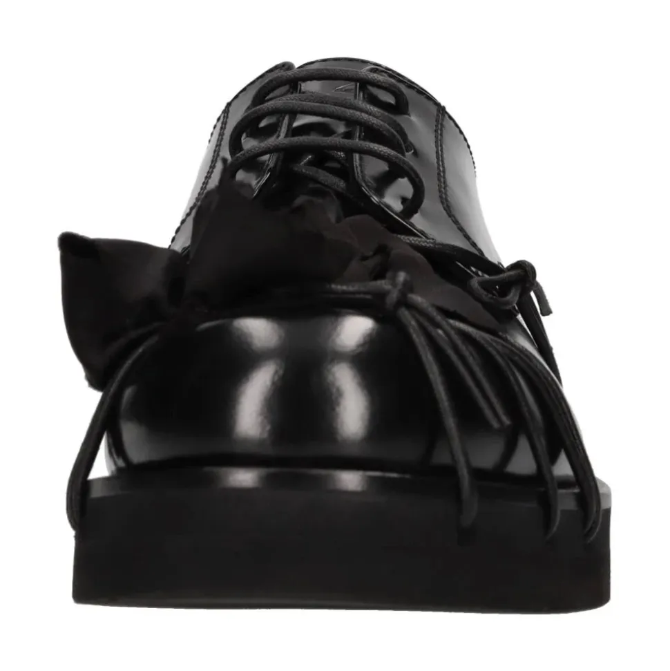 Flache Schuhe Schwarz